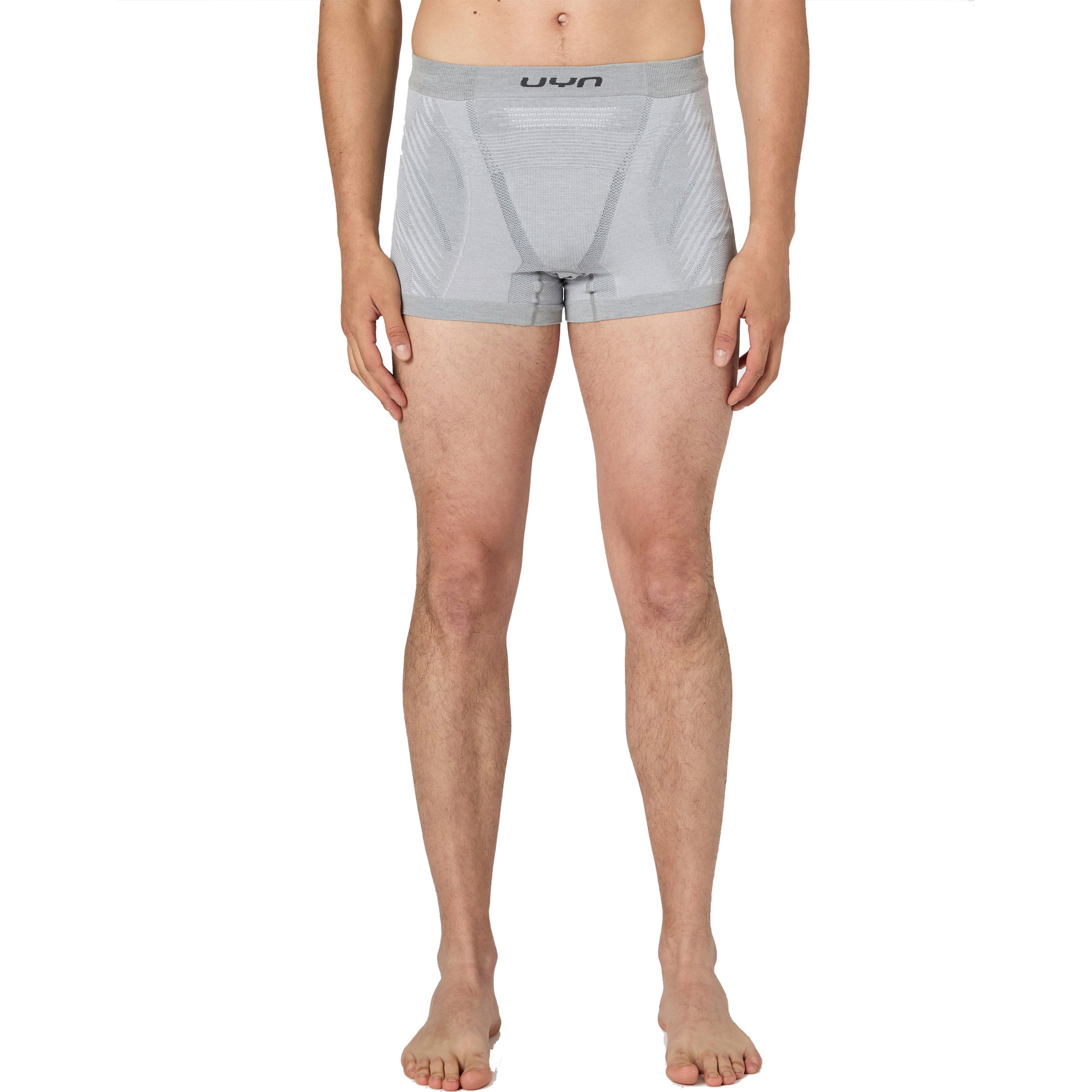 Uyn Motyon Biotech Boxer Herren Kurze Unterhose grau Größe L Training & Fitness | Laufen | Lifestyle Hautfreundlich