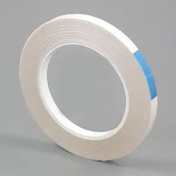 Doppelseitiges PET-Klebeband, eine Seite schwach haftend, TSAM05 9 mm, PET, Papier, transparent
