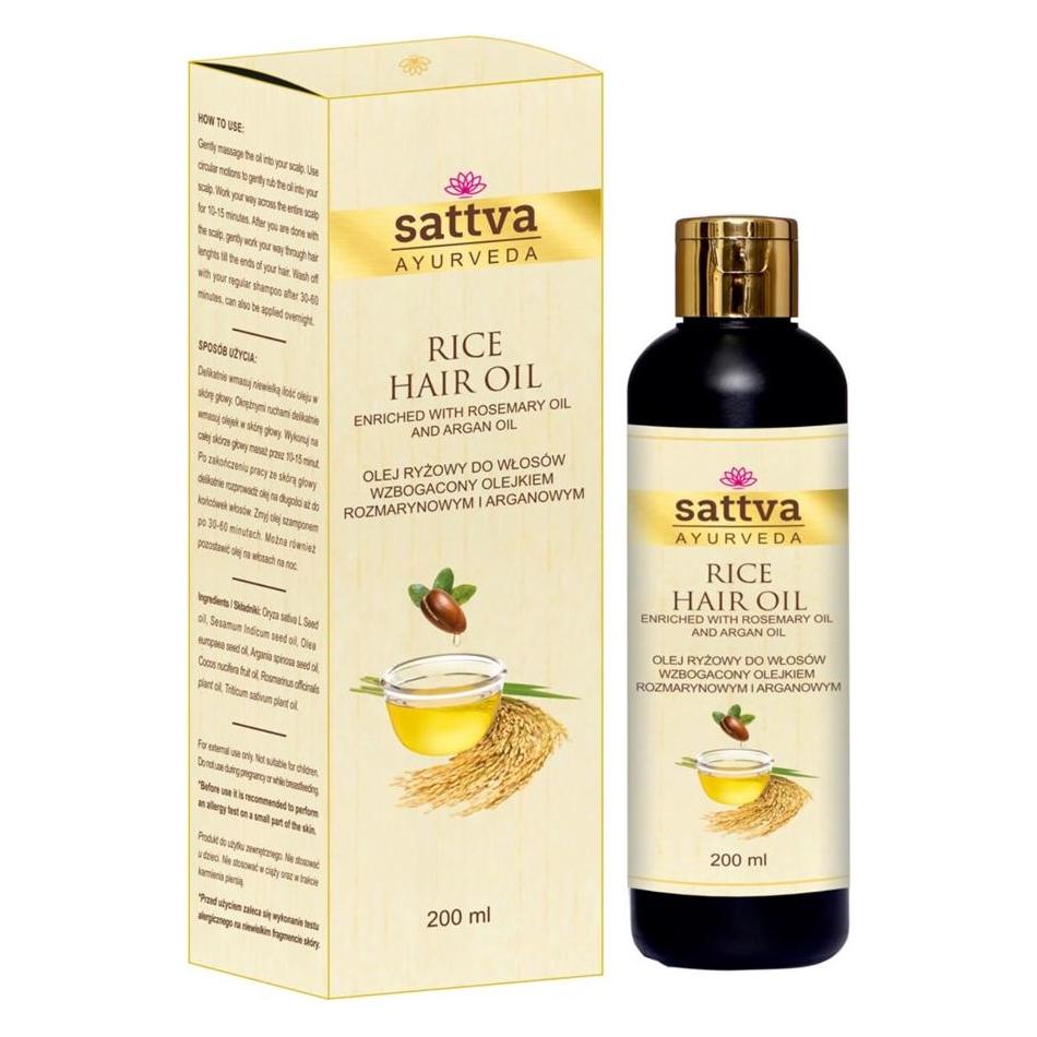 Sattva Ayurveda Reishaaröl (200 ml) (5903794187528)