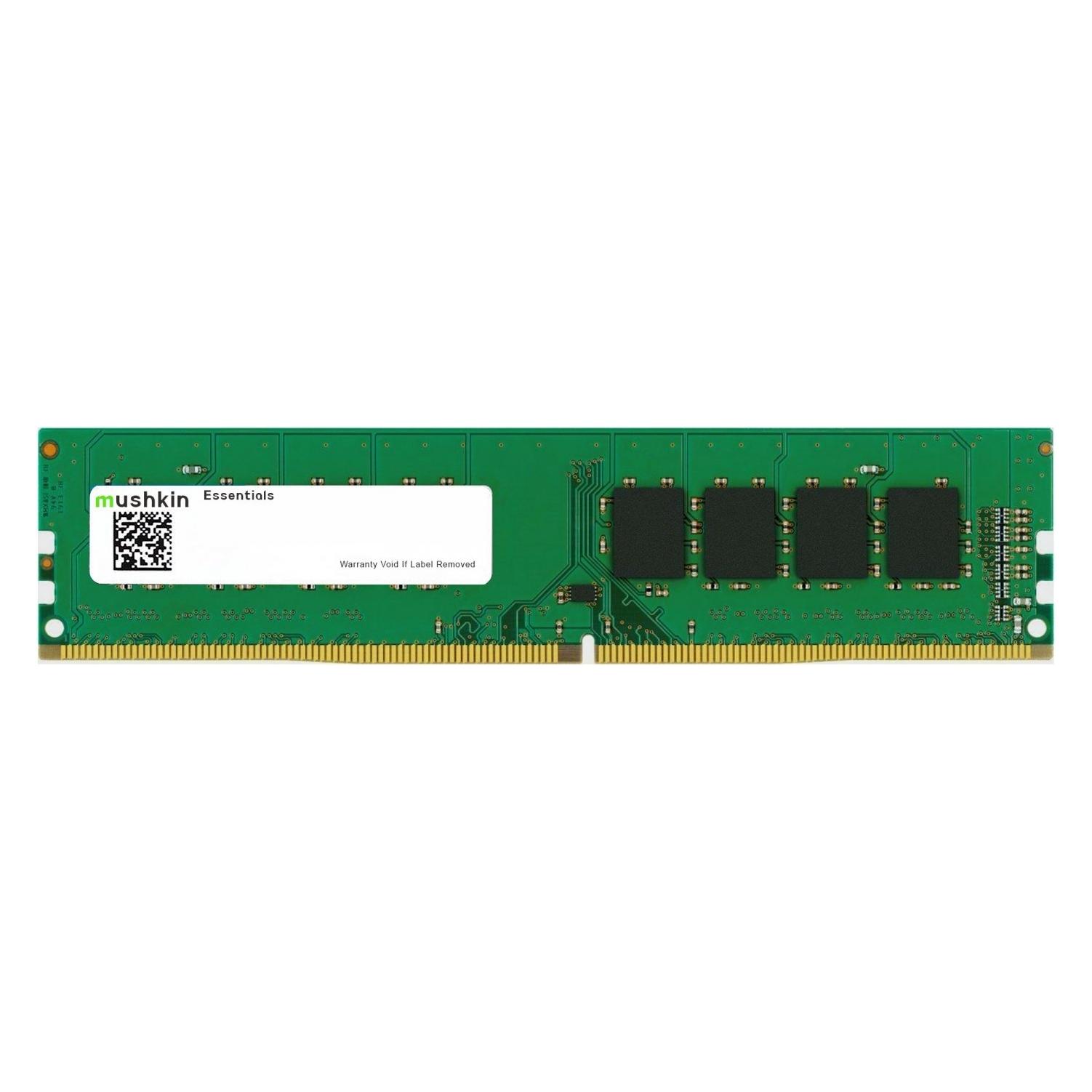 Mushkin DDR4 - 8 GB -3200 - CL - 22 - Single, Essentials (MES4U320NF8G) (1 x 8GB, 3200 MHz, DDR4-RAM, DIMM) (MES4U320NF8G)