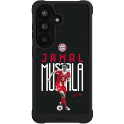 Nivocase Hülle für Samsung Galaxy S26 Stossfeste Handyhülle NIVOmax Case Schwarz FC Bayern München (Samsung Galaxy S26), Smartphone Hülle, Schwarz