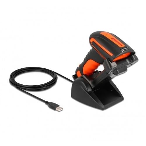 Delock Industrie Barcode Scanner 1D und 2D für 2,4 GHz oder Bluetooth