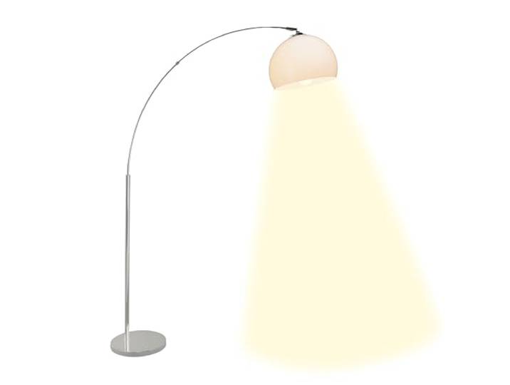 Brilliant Lampe Vessa Bogenstandleuchte 1, 7m chrom/weiß Brilliant Lampe Vessa Bogenstandleuchte 1, 7m chrom/weiß