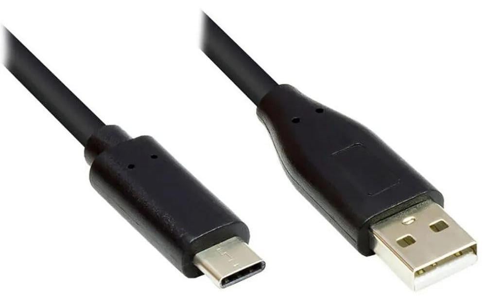 Good Connections GC-M0118 USB 2.0 Kabel A-C zwart 2m