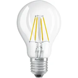 RADIUM LED Filament Birnenlampe ESSENCE STANDARD AMBIENTE LUX, E27, 4W 4000K 470lm 300°, klar RA43618711