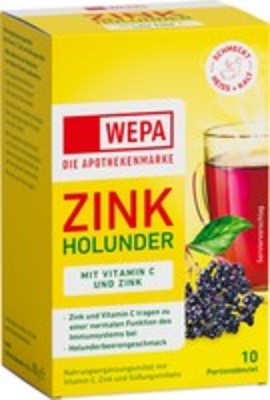 WEPA Apothekenbedarf GmbH & Co KG WEPA Zink Holunder+Vit.C+Zink Pulver (ehemals APODAY) 10X10 g 17438870