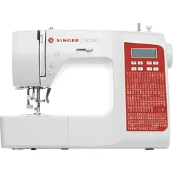 SINGER SC220-Red Freiarm-Nähmaschine