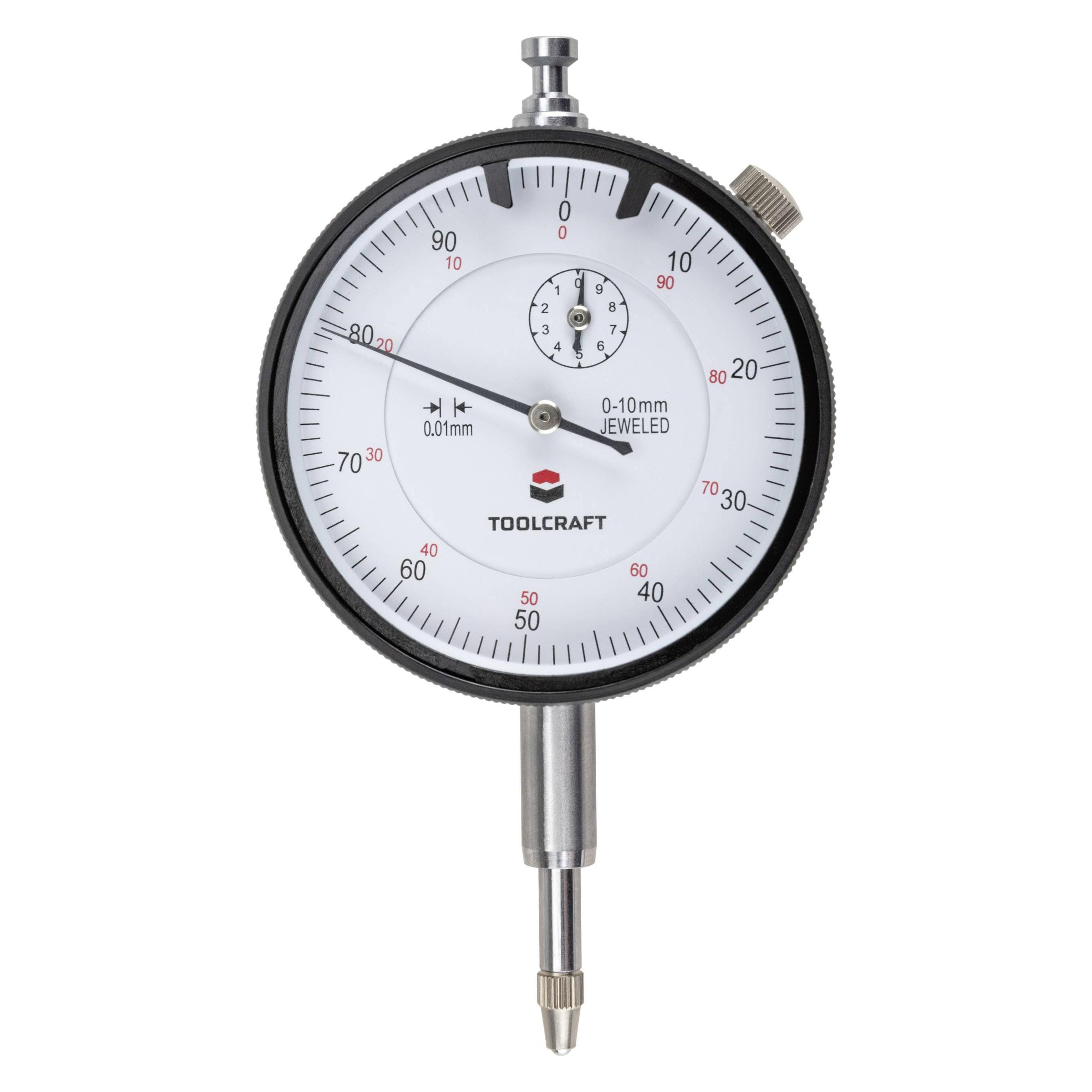 Toolcraft Messuhr, stossfest, 0 - 10 mm (TO-6443499)
