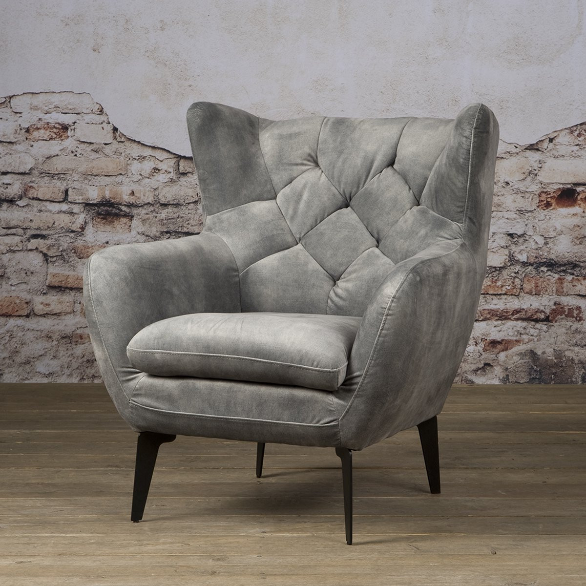 SIDD Bomba coffeechair Bliss 4 grijs