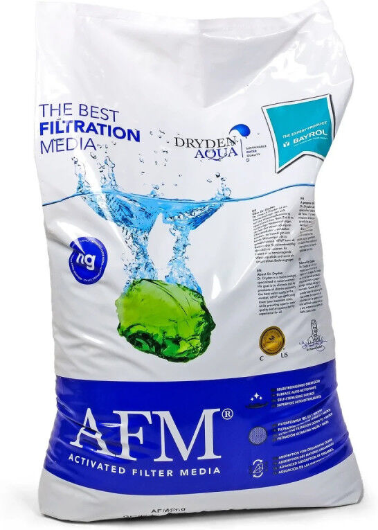 DRYDEN AQUA Verre AFM ng média filtrant activé Dryden