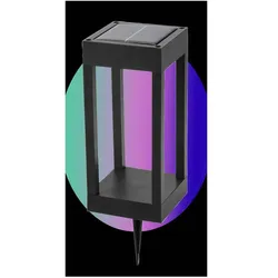 Megatron, Gartenbeleuchtung, Solar Poller 3000K+RGB 1200mAh (65 lm, IP44)