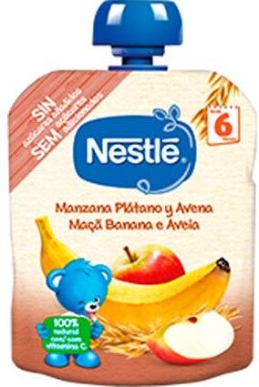 Nestlé Naturnes Compota Plátano Manzana Pera 130 g