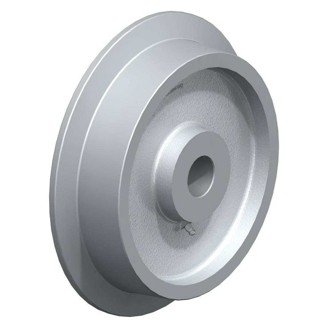 Blickle 8607 Schwerlast-Rad SPK 250G Spurkranzrad Rad-Durchmesser 250 mm Tragfähigkeit m (8607)