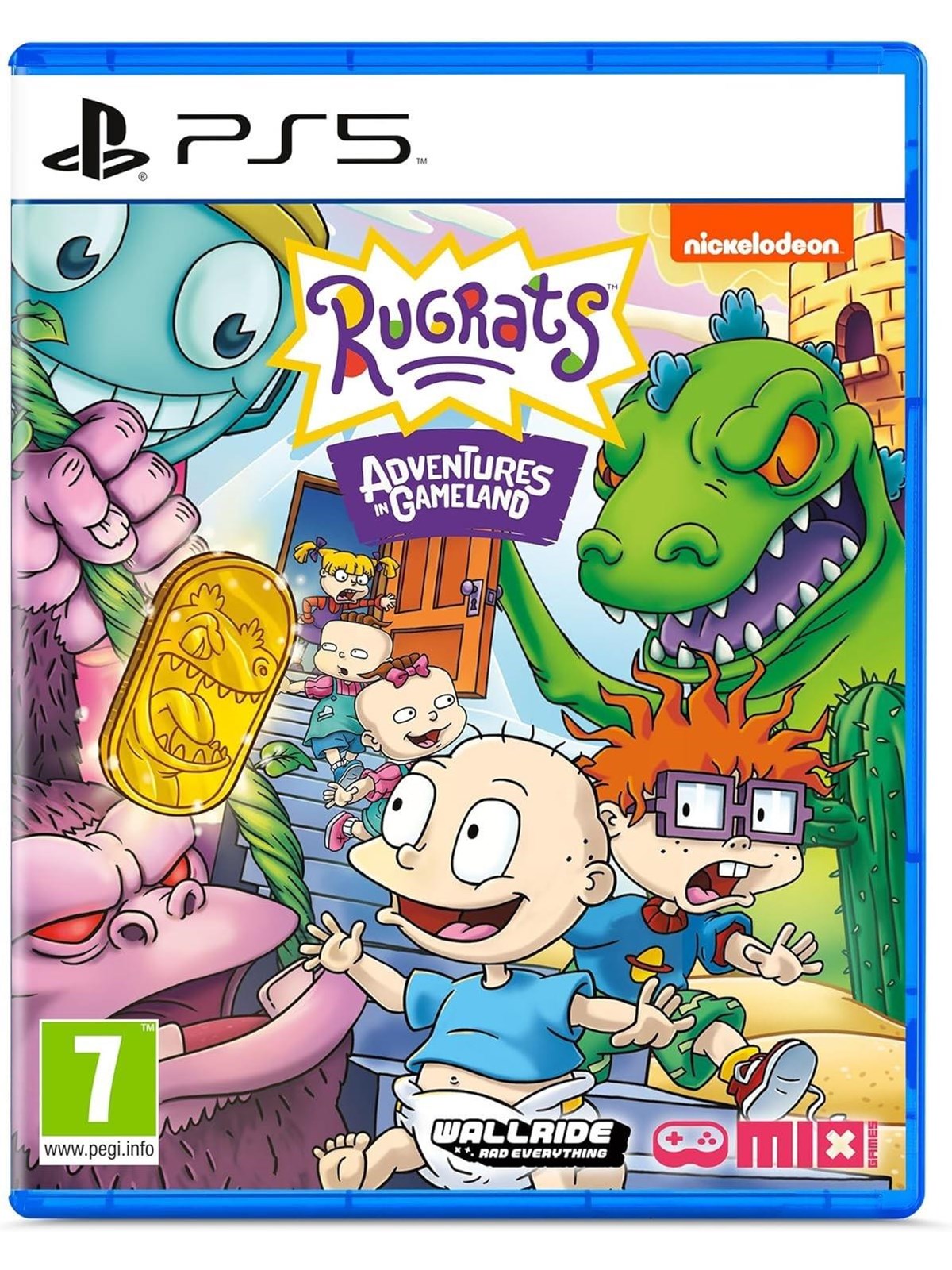 Rugrats: Adventures in Gameland - Sony PlayStation 5 - Platformer - PEGI 7