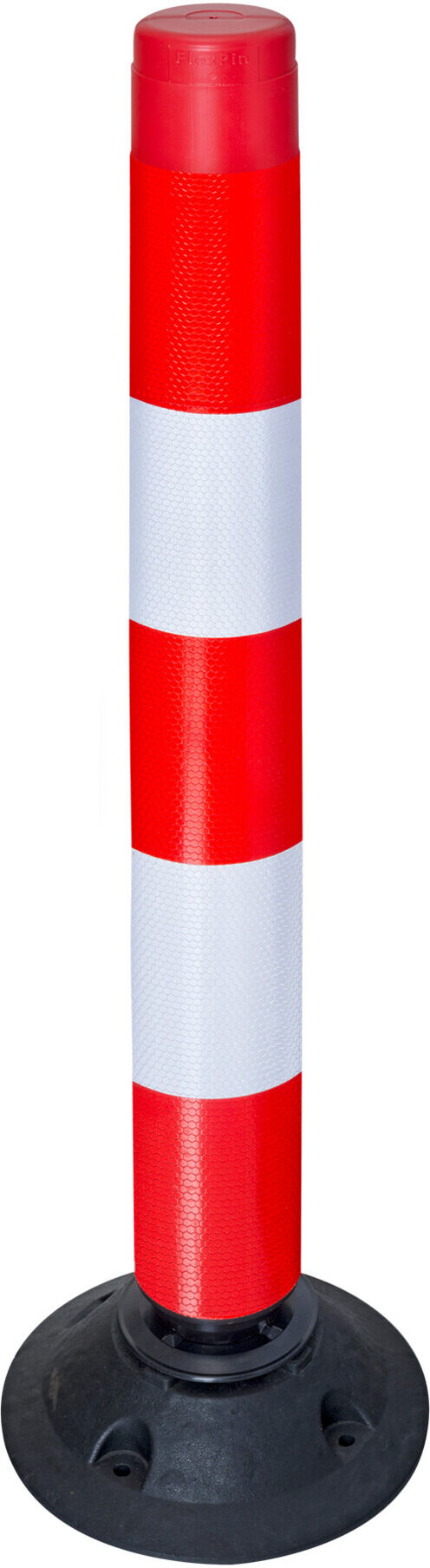 Moravia Leitzylinder FlexPin 100-TL voll retroreflektierend 100mm 1000mm rot/weiß (291.11.558)