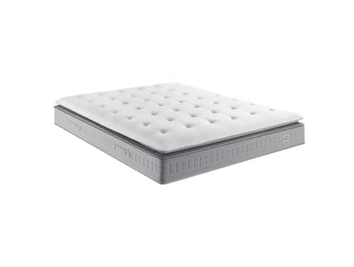Simmons\, Matelas Extension\, 160x200\, Ressorts ensachés\, Blanc et Gris