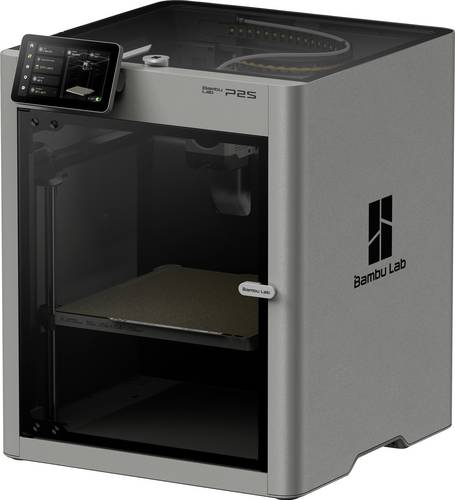 BambuLab P2S 3D Drucker beheizbares Druckbett, integrierte Kamera, LED-Beleuchtung, App-Anbindung, 12,7 cm Farb-Touchscreen, KI-Unterstützung
