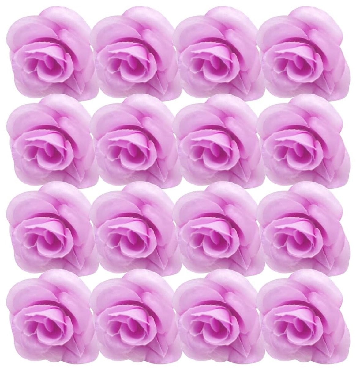 Set van 50 kunstrozen voor decoratie en bruiloften
