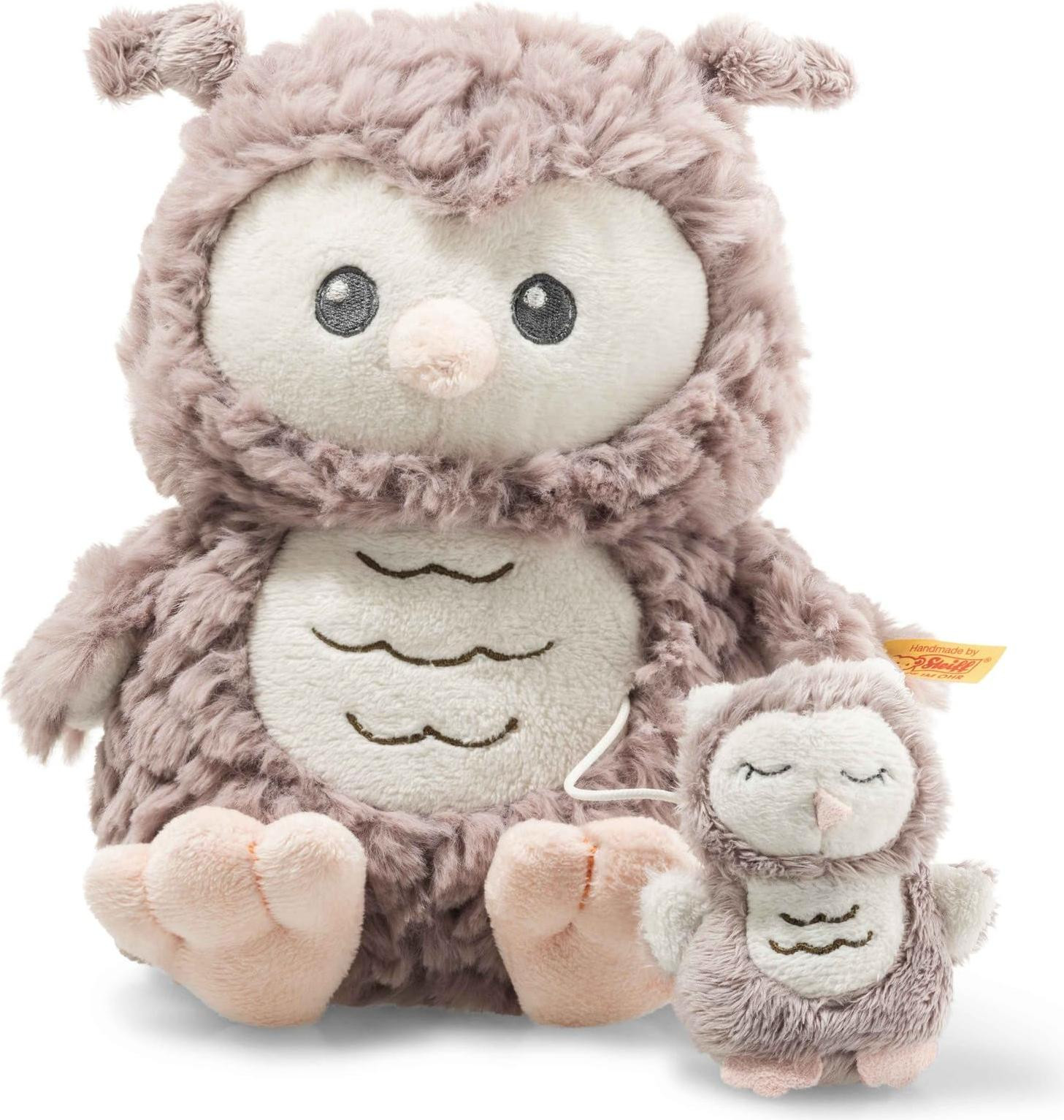 Steiff Ollie uil-speelgoed met mechanisme, 21 cm