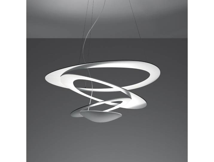 Pirce Mini LED Pendelleuchte 2700K Weiß - Artemide - Wohnzimmer - Design - Metall - Einflammig