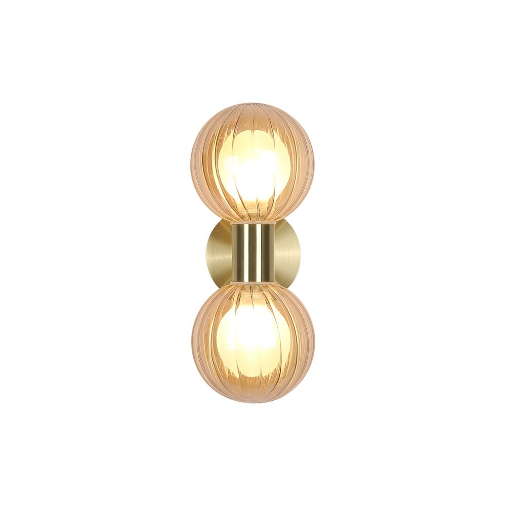 Luminsphere Searchlight Wandlamp - Goud - Dubbel