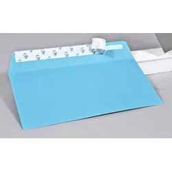 tecno Briefumschläge DIN lang+ mit Fenster haftklebend