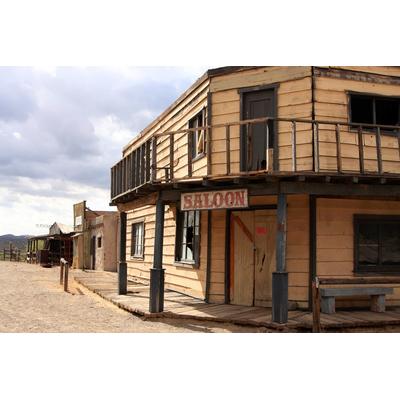 Fototapete PAPERMOON "Saloon", bunt, B:2,5m L:1,86m, Vlies, Tapeten