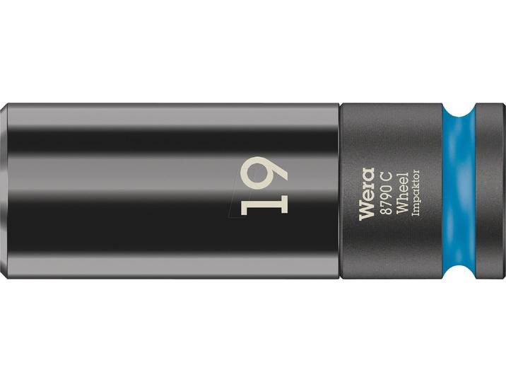Wera 8790 C - Steckschlüsselbuchse - Schwarz - 1 Kopf/Köpfe - 1/2\ - Metrisch - 19 mm (05004591001)