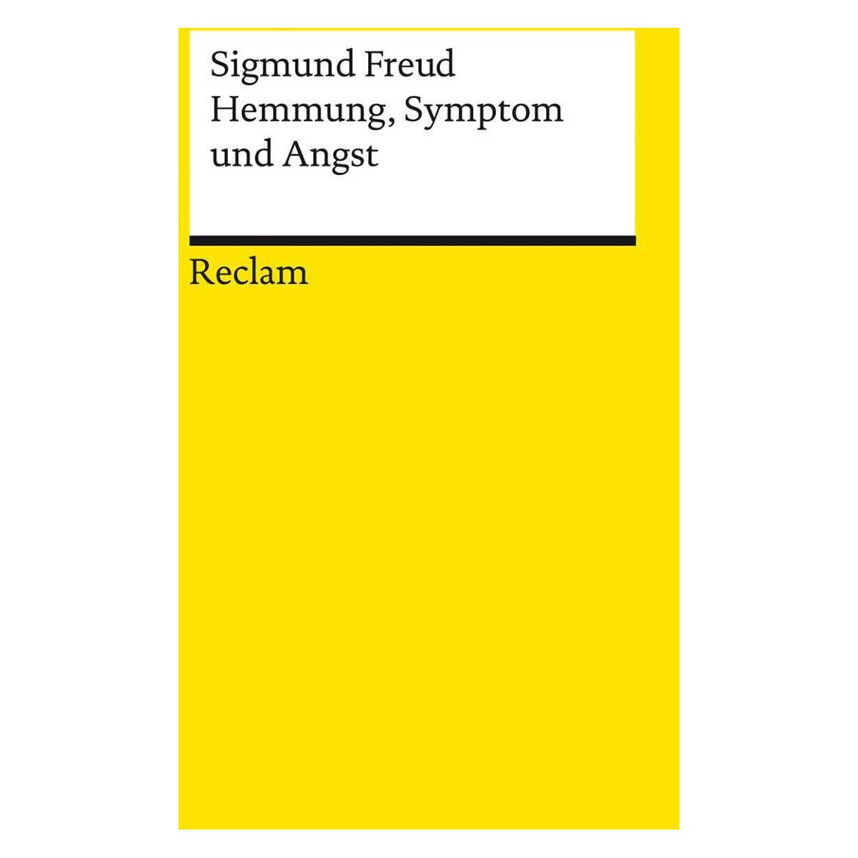 Reclam Hemmung, Symptom und Angst (Deutsch, Lothar Bayer, Sigmund Freud) (K5 095928158)
