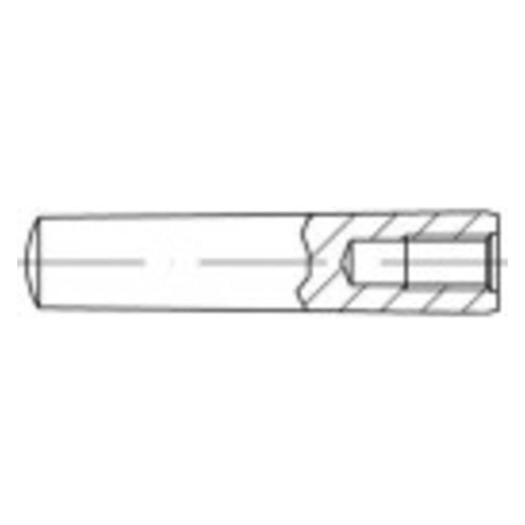 Toolcraft Kegelstift (Ø x L) 6 mm x 32 m (25 Stk., 32 mm) (144689)