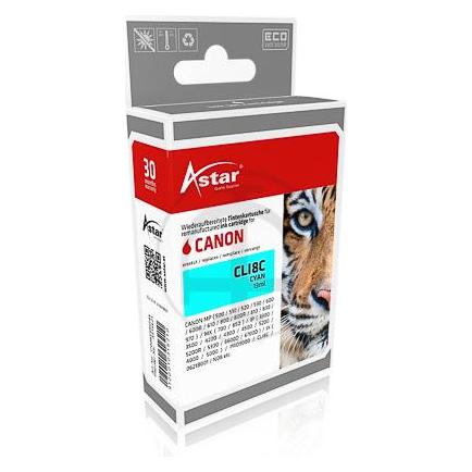 Astar 13 ml - Cyan - compatible - Tintenbehälter (C) (AS15621)