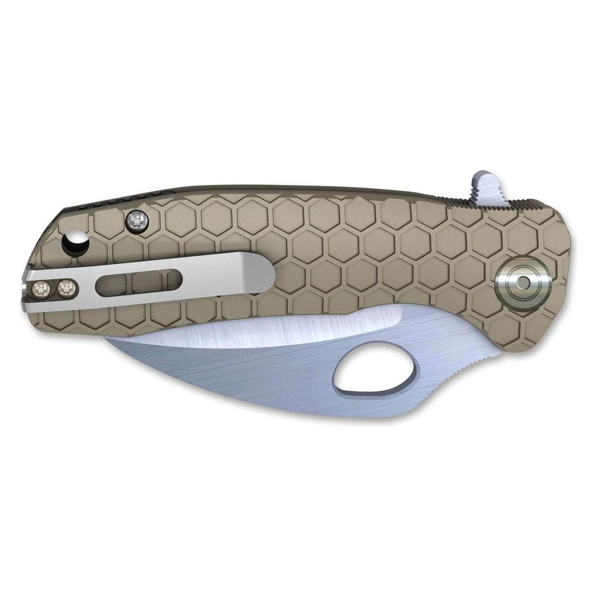 Honey Badger Claw D2 Medium Tan Plain (8.10 cm) (01HO035)