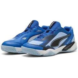 PUMA Solarstrike 4 Hallenschuhe 03 - mountain blue/puma black/haute tropic/puma white 47