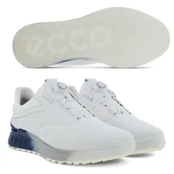 Ecco Golf S-Three 2 BOA GoreTex Herrenschuh weiss/blau