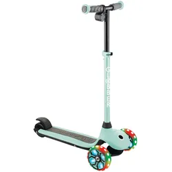 Globber E-Scooter ONE K E-MOTION 4 Plus mit Leuchtrollen, gruen