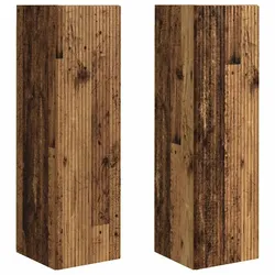 Helloshop26 - Moderner Wand-TV-Schrank 30 x 31 x 100 cm praktische Aufbewahrung minimalistischer Stil Holzwerkstoff altholz