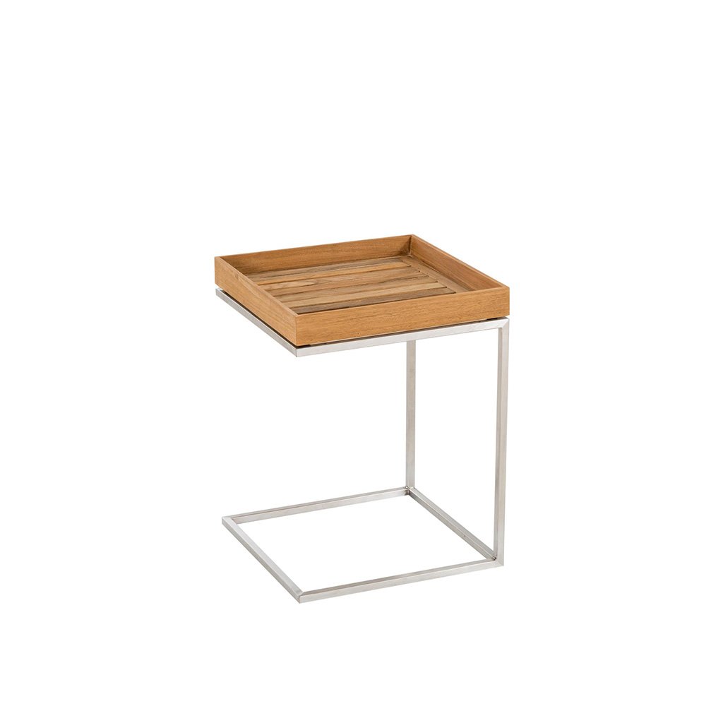 Jan Kurtz Pizzo Teak Outdoor Beistelltisch (40x40x52cm) 40x40x52cm 498578