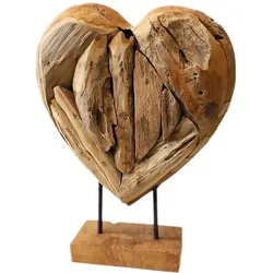 Natura Punto, Deko Figuren + Skulpturen, Herz-Skulptur