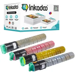 Inkadoo, Toner, Toner kompatibel mit Ricoh 841507 / TYPE MP C 2551 HE Toner