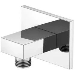 Steinberg Serie 135 Wandanschlussbogen 1351660 chrom, DN 15, eigensicher gegen Rückfließen