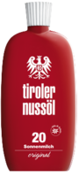 DERMAPHARM AG TIROLER NUSSÖL orig.Sonnenmilch wasserf.LSF 20 150 ml 06347495