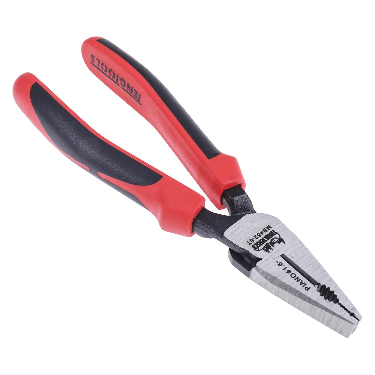 Teng Tools Zange, Kombizange CrMo-Stahl, 11 mm / Backen Gerade, 11mm, für 3,4 mm (11 mm) (MB452-6T)