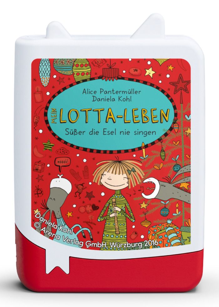 tonies 11005278 Mein Lotta-Leben - Süßer die Esel nie singen 60 min (Rot/Weiß/Blau/Grün/Grau/Türkis/Braun/Orange)