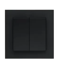 SG LEUCHTEN Applikationsrahmen Kunststoff schwarz matt 820423 RAL9004