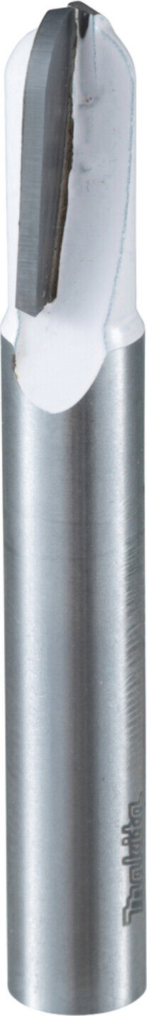Makita Hohlkehlfräser Ø 8 mm Schaft, Ø 15,8 mm Fräser, 12,7 mm Arbeitslänge, 45 mm Gesamtlänge, R1= 7,9 mm (D-48016)