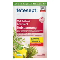 Tetesept Meeressalz Muskel Entspannung 80 G