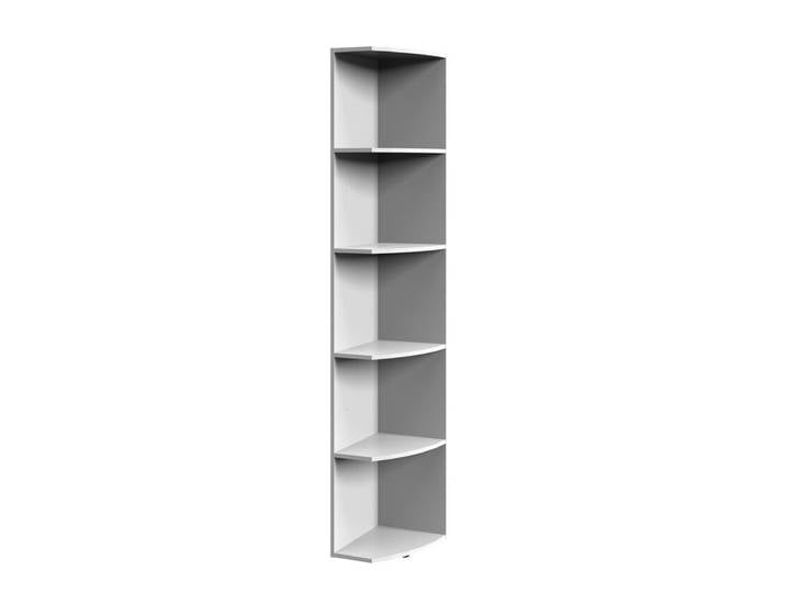 Abschlussregal MULTI RAUM KONZEPT 30 x 185 x 38 cm Alpinweiß
