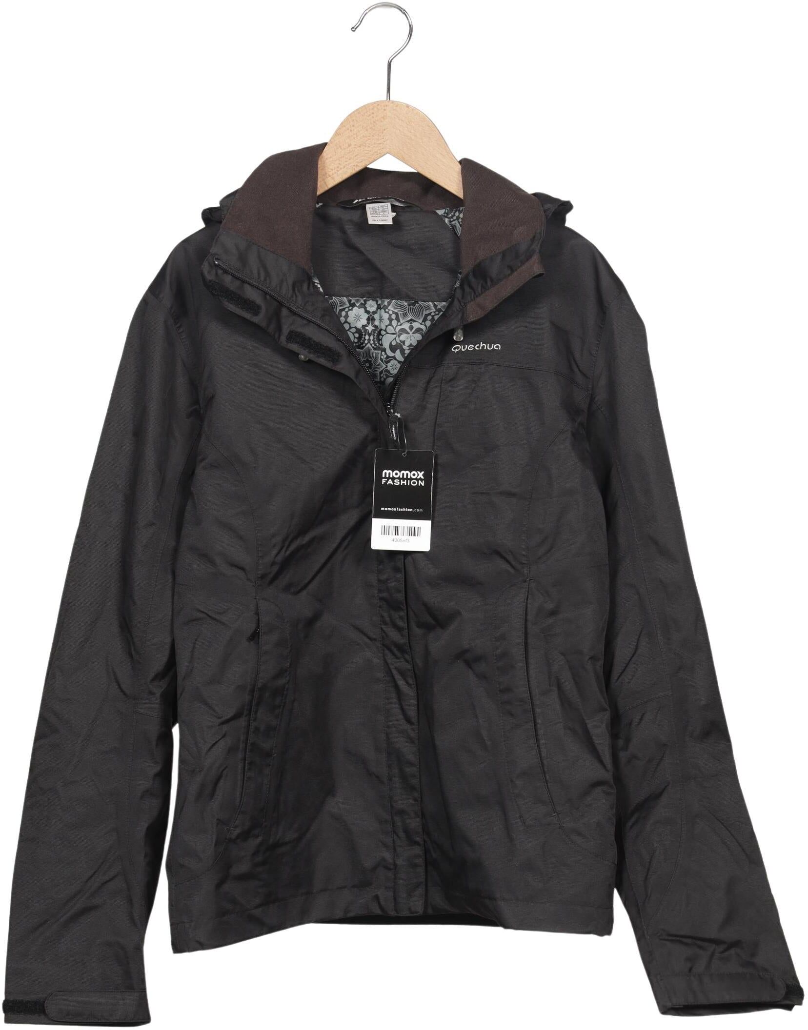 quechua Damen Jacke, Schwarz, Gr. S, Synthetik - Second Hand