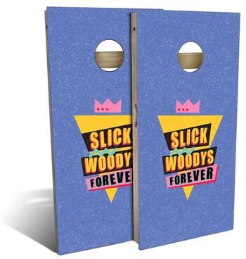 Skip's Garage 90s Forever Outdoor Cornhole Board Set