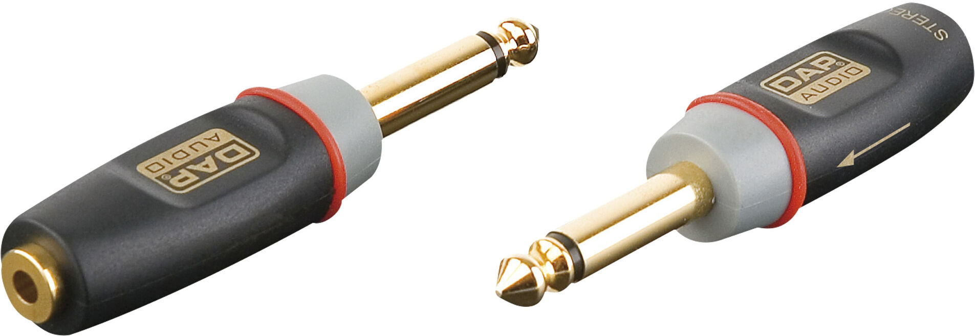 DAP Audio Xga11 – Klinkenbuchse/mono Zu Miniklinkenstecker/f – Inkl. 2x 10-Kilo-Ohm-Widerstände